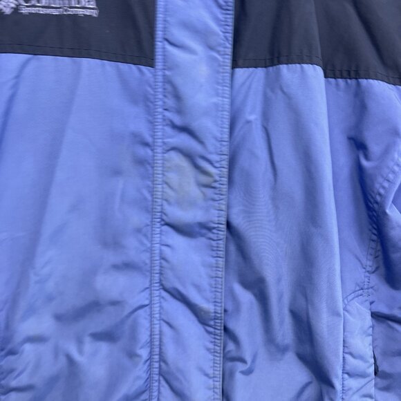 Vintage Columbia Windbreaker Jacket Women Size S Bugaboo Blue GreenPurple - Picture 9 of 16